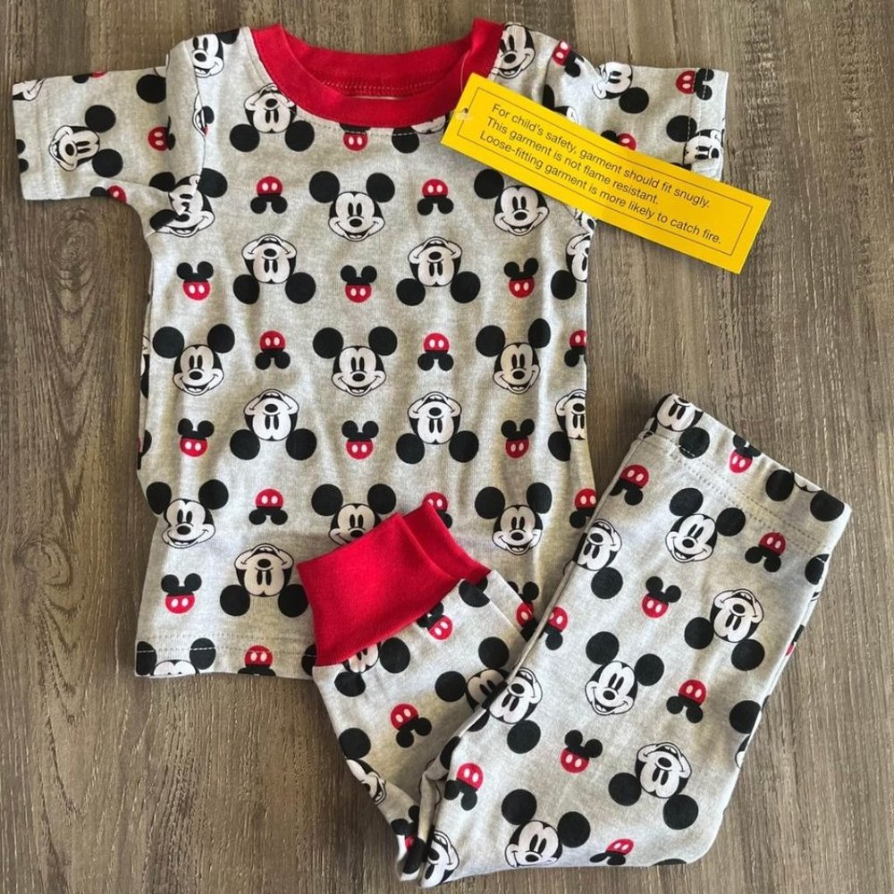 New Disney Baby Pajamas 12M